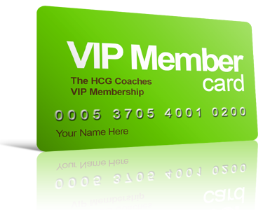 HCG Coaches VIP Membership Card